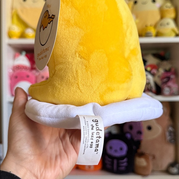 NWT Gudetama Sanrio 7” Plush - Picture 4 of 5